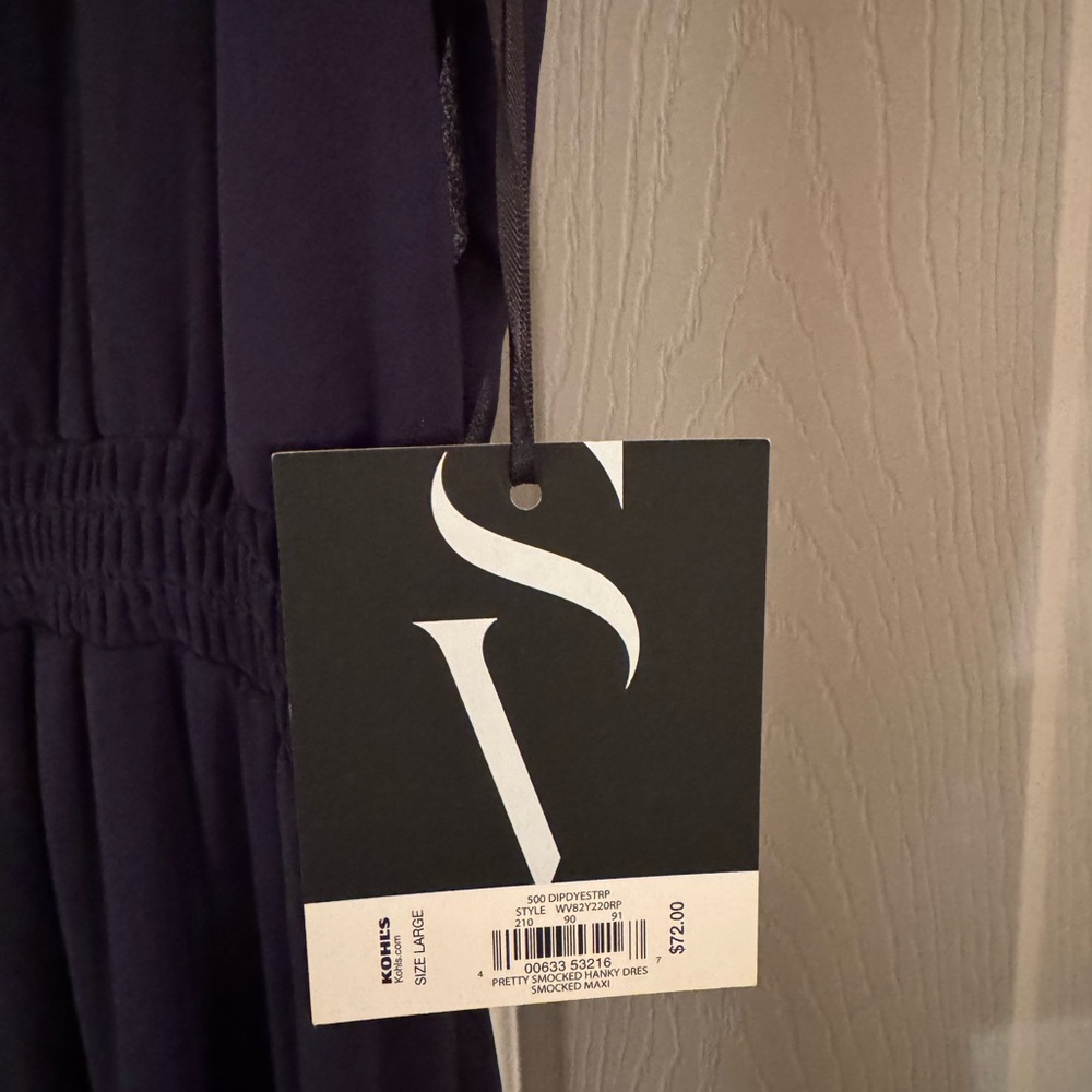 Simply Vera Vera Wang hi-low dress, size L - Picture 3 of 5